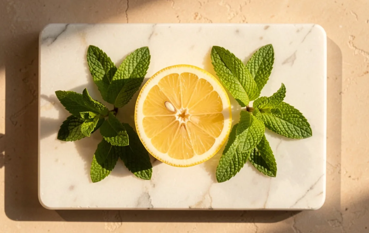 Simetría de alimentos naturales